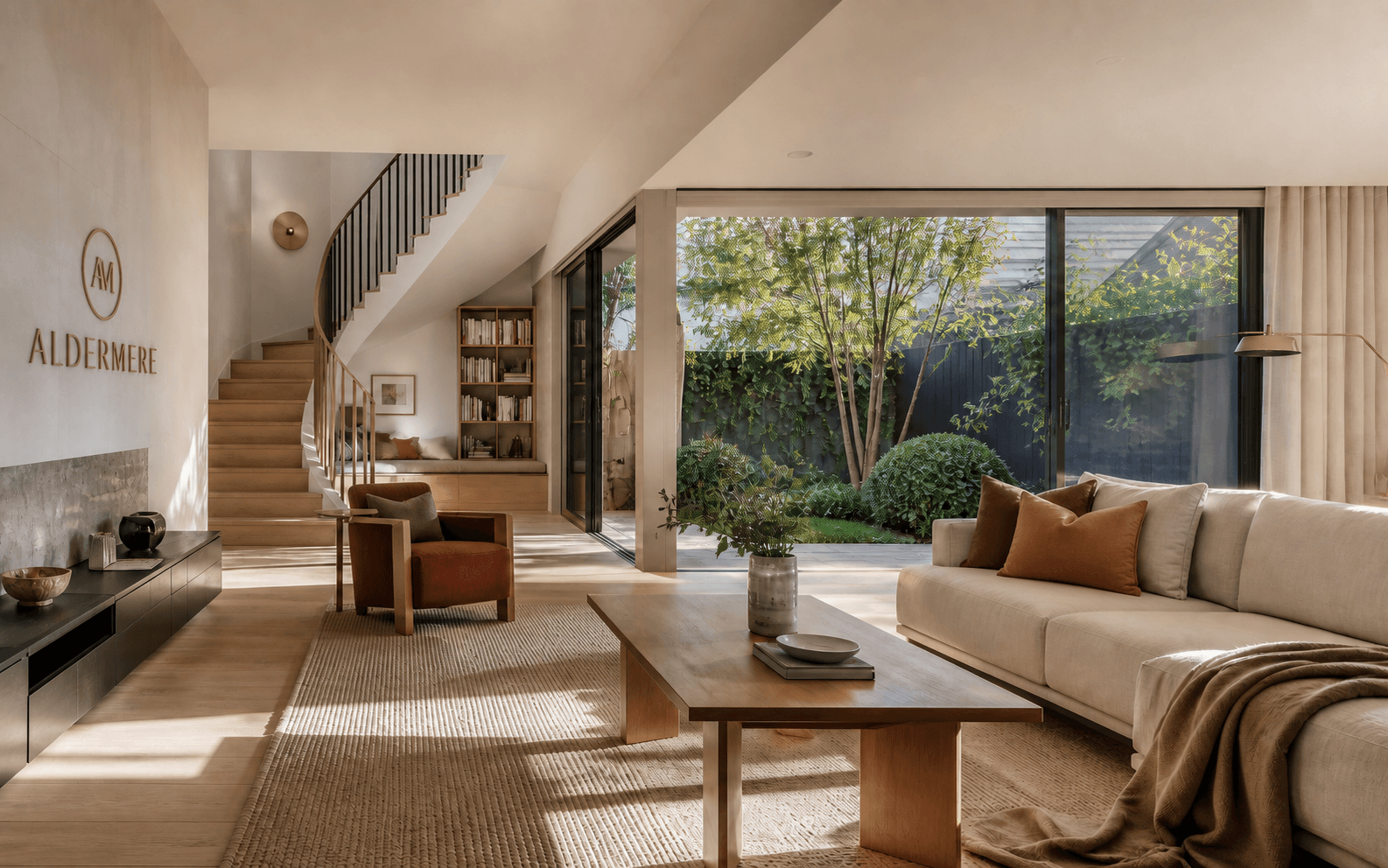 Original fictional Aldermere selected-home interior renovation concept