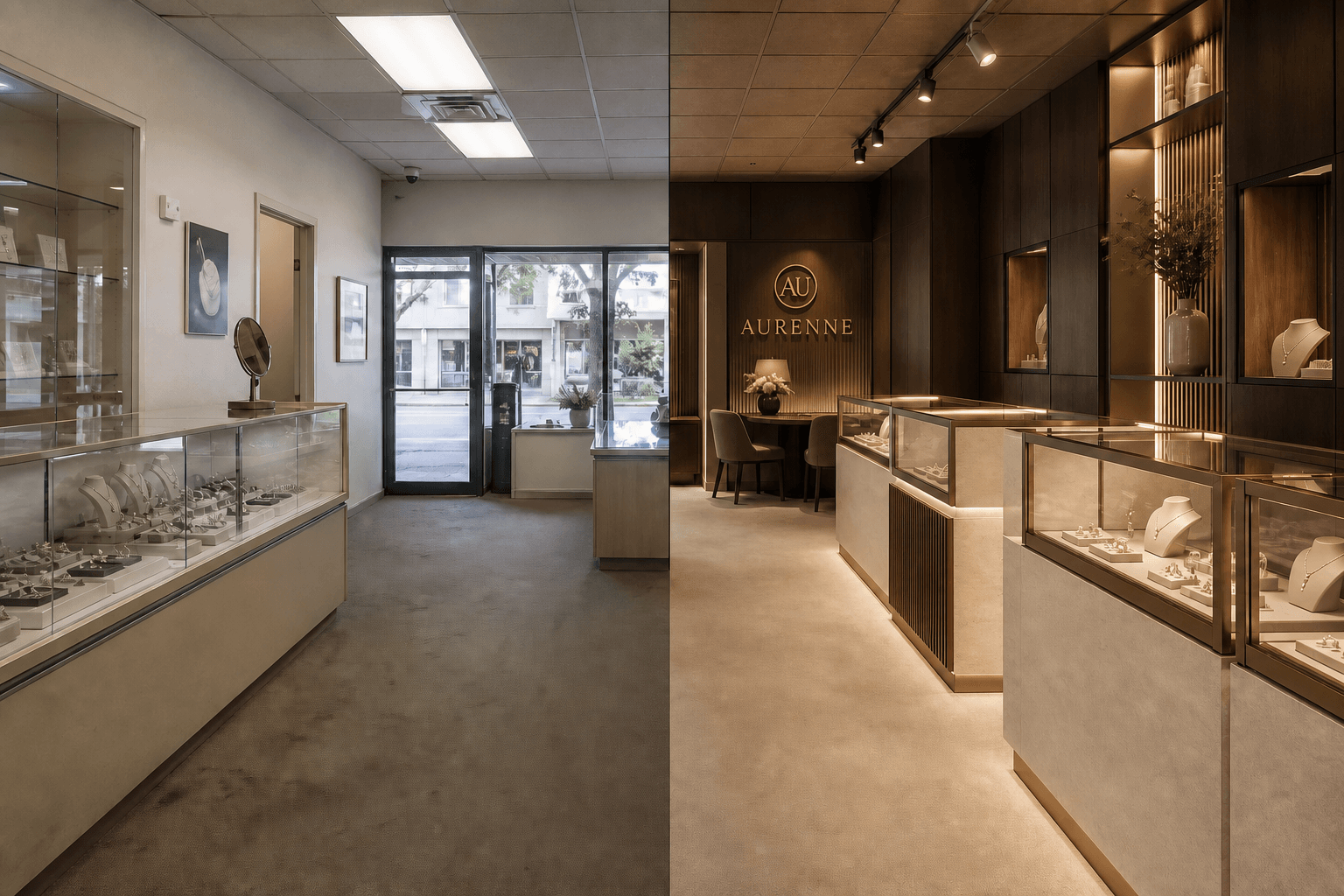 Original fictional jewellery boutique