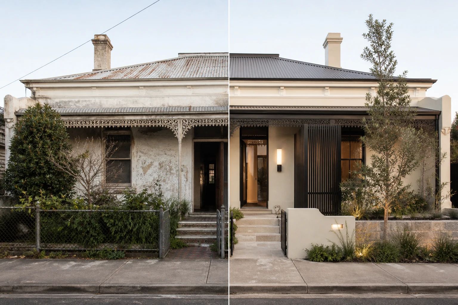 Heritage façade transformation