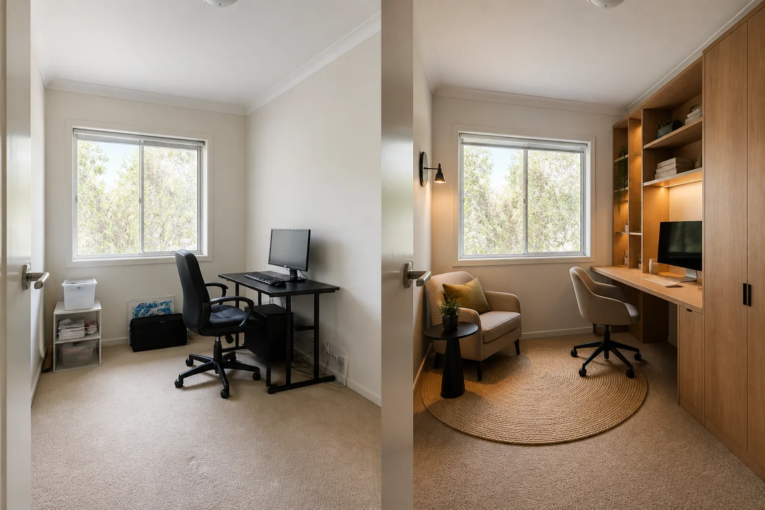 Original fictional selected-home office